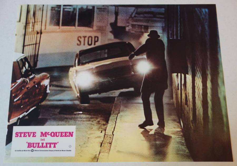 Bullitt re-release german jumbo lobby stills